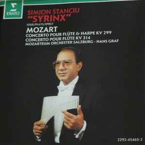 Simion Stanciu - Concerto Pour Flûte & Harpe KV 299 / Concerto Pour Flûte KV 314 album cover