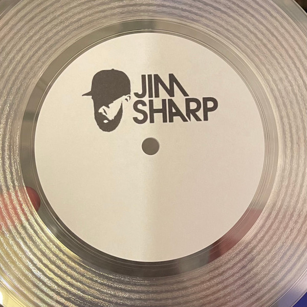 Jim Sharp – Back II Nautilus / Zulu Love (2023, Clear, Lathe Cut 