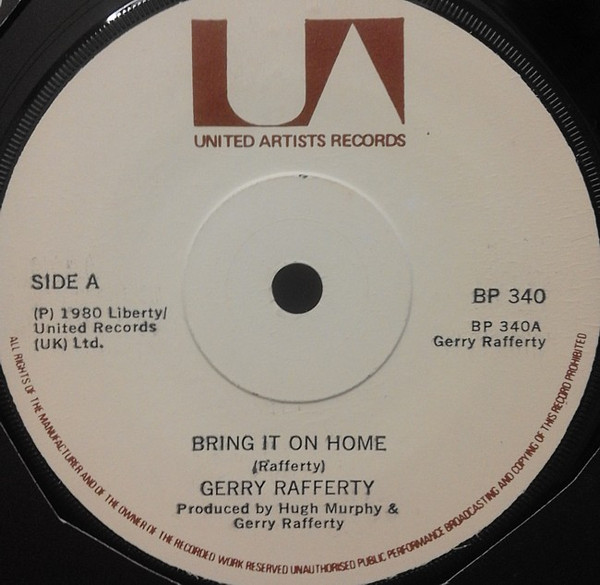 Gerry Rafferty UK盤レコード