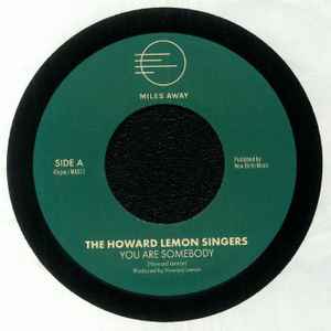 Howard Lemon Singers - You Are Somebody / For The Children album cover