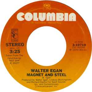 Magnet And Steel / Tunnel O' Love - Walter Egan