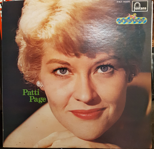 Patti Page – Attention! Patti Page (1973, Vinyl) - Discogs