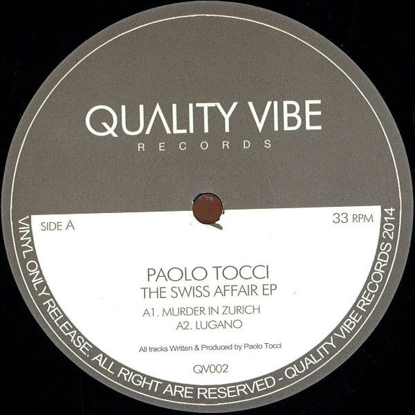 lataa albumi Paolo Tocci - The Swiss Affair EP