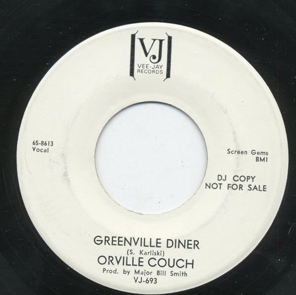 descargar álbum Orville Couch - Big Daddy Of The Bayou Greenville Diner