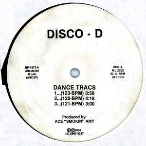 Disco-D - Dance Tracs album cover