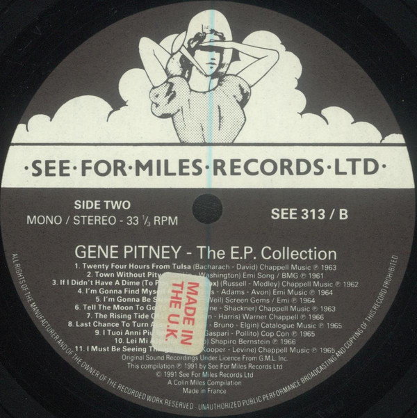 ladda ner album Gene Pitney - The EP Collection