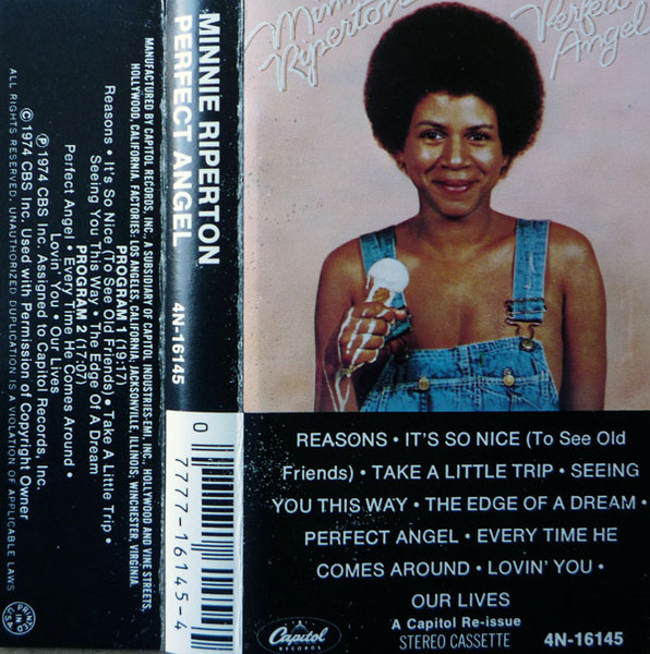 Minnie Riperton – Perfect Angel (Cassette) - Discogs