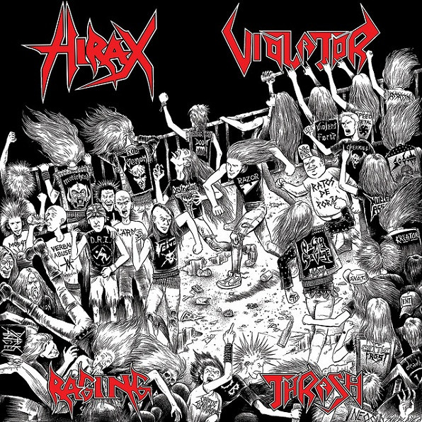 Hirax / Violator – Raging Thrash (2010, Orange, Vinyl) - Discogs