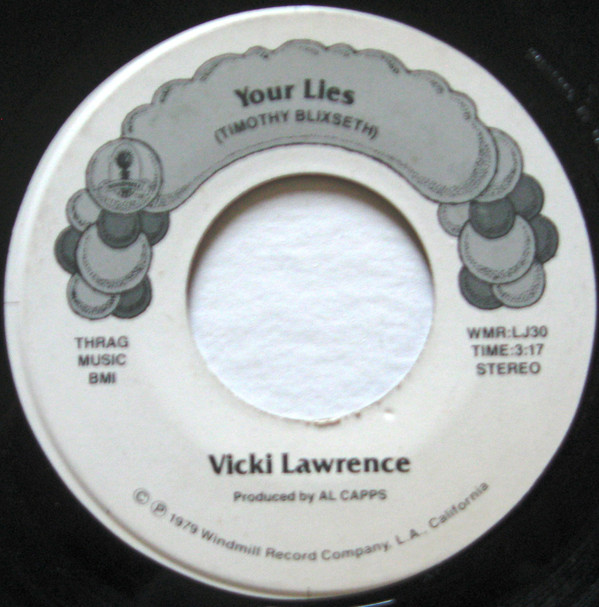 ladda ner album Vicki Lawrence - Your Lies