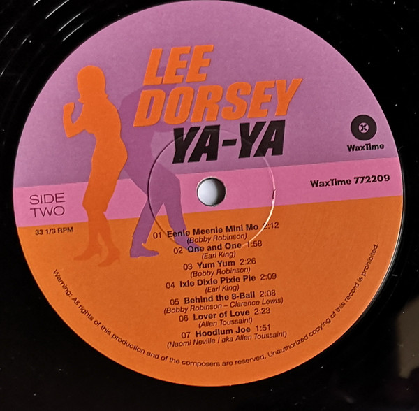 Lee Dorsey - Ya! Ya! | WaxTime (772209) - 5