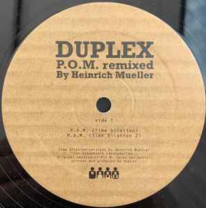 Duplex - P.O.M. Remixed album cover