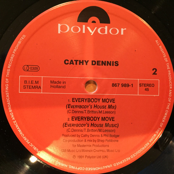 baixar álbum Cathy Dennis - Everybody Move