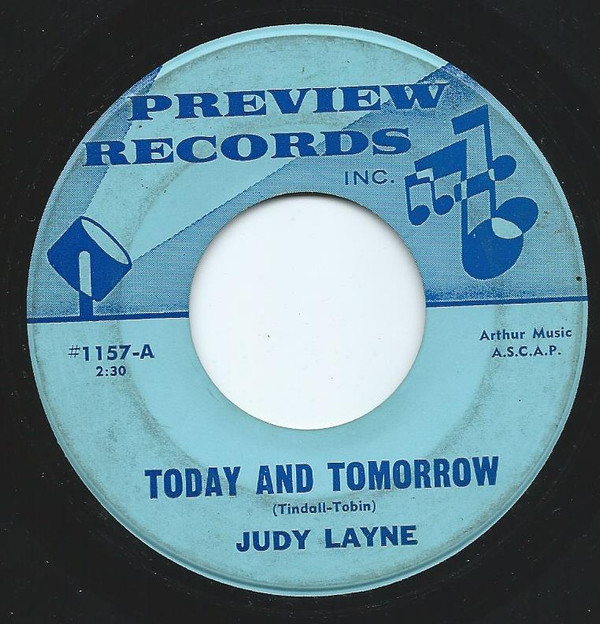 lataa albumi Judy Layne - Today And Tomorrow