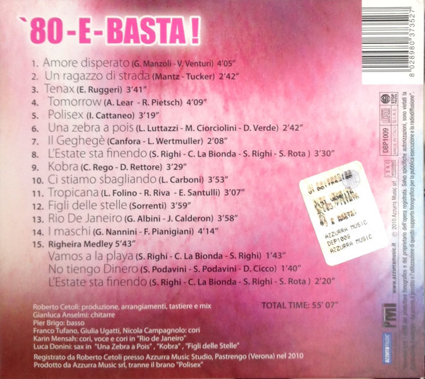 lataa albumi Ivan Cattaneo - 80 E Basta