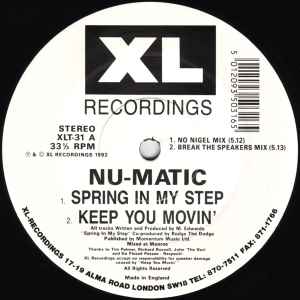 Nu-Matic - Spring In My Step album cover
