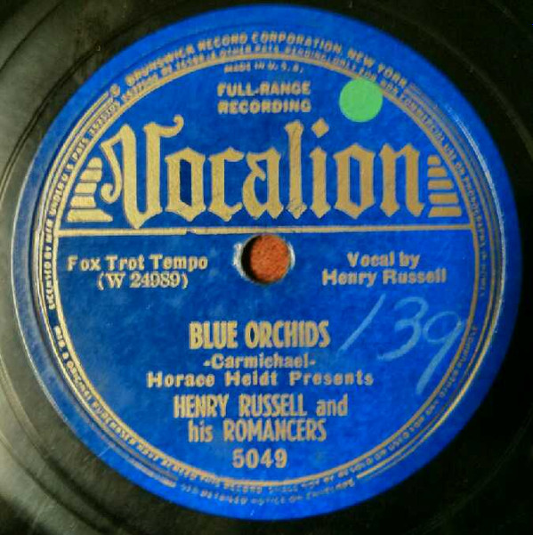baixar álbum Henry Russell and his Romancers - An Angel In A Furnished Room Blue Orchids