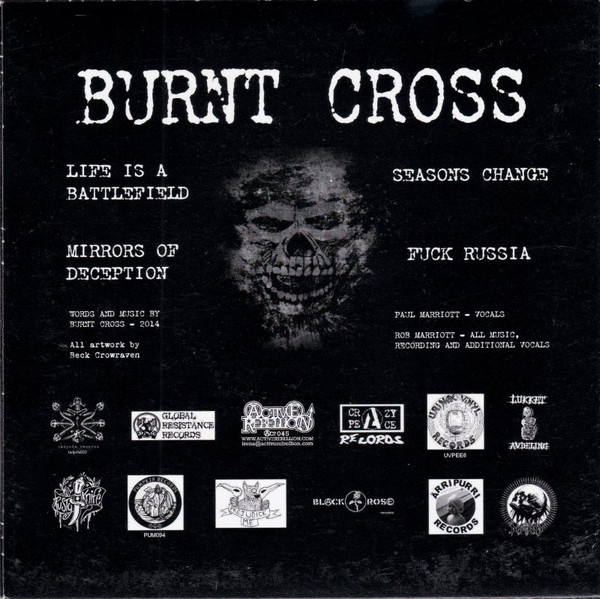 descargar álbum Burnt Cross - Life Is A Battlefield