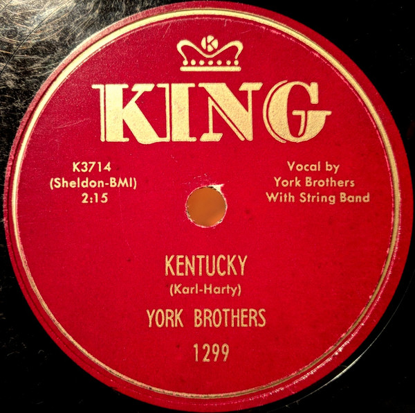 York Brothers - Kentucky / Tight Wad | Releases | Discogs