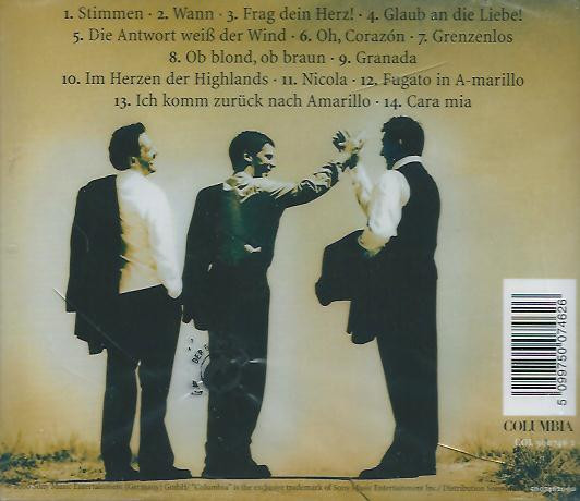 last ned album Die Jungen Tenöre - Stimmen