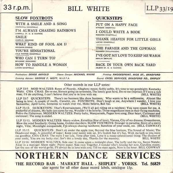 last ned album Bill White - Smile