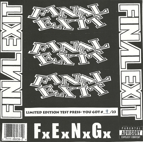 lataa albumi Final Exit Straight Edge Kegger - Limited Edition Test Press