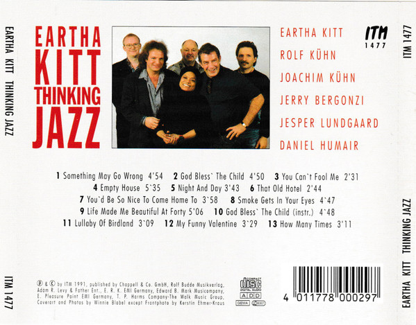 télécharger l'album Eartha Kitt - Thinking Jazz