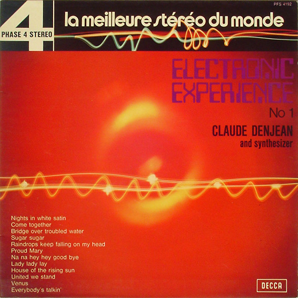 Claude Denjean – Electronic Experience (1974, Gatefold Sleeve, Vinyl ...
