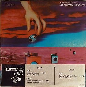 Jackson Heights - King Progress | Releases | Discogs