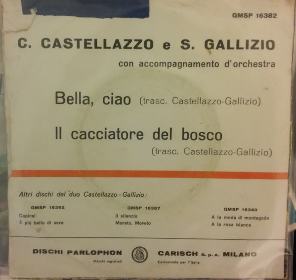 baixar álbum Duo Castellazzo Gallizio - Bella Ciao Il Cacciatore Del Bosco