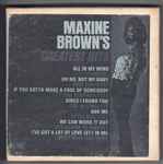 Cover of Maxine Brown's Greatest Hits, 1967, Reel-To-Reel