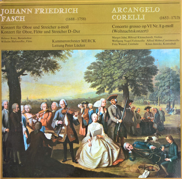 lataa albumi Kammerorchester Merck - Johann Friedrich Fasch Arcangelo Corelli