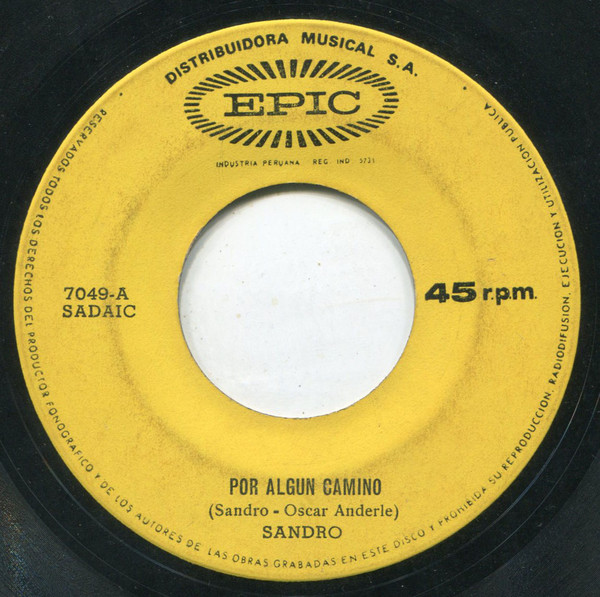 lataa albumi Sandro - Por Algún Camino