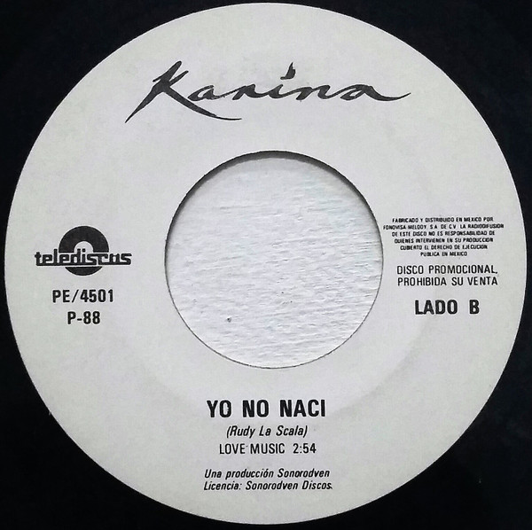 lataa albumi Karina - Yo No Naci