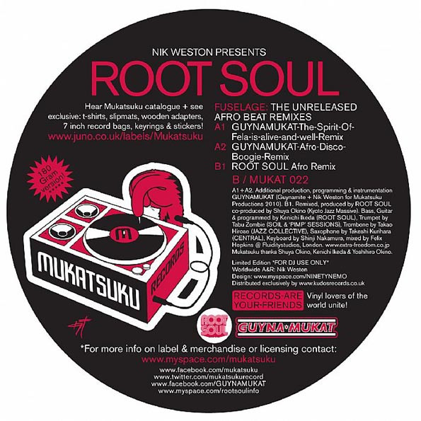 lataa albumi Nik Weston Presents Root Soul - Fuselage The Unreleased Afrobeat Remixes