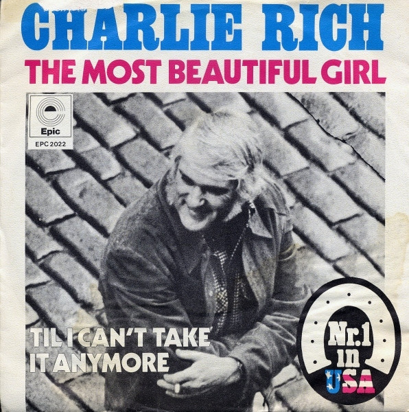 CHARLIE RICH The Most Beautiful Girl 45 Record 1973 海外 即決