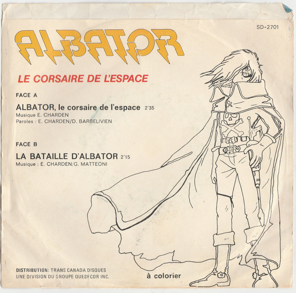 Jean-Pierre Savelli - Albator Le Corsaire De L'Espace (Générique Du Feuilleton Télévisé) | La Maison St-Denis (SD-2701) - 2