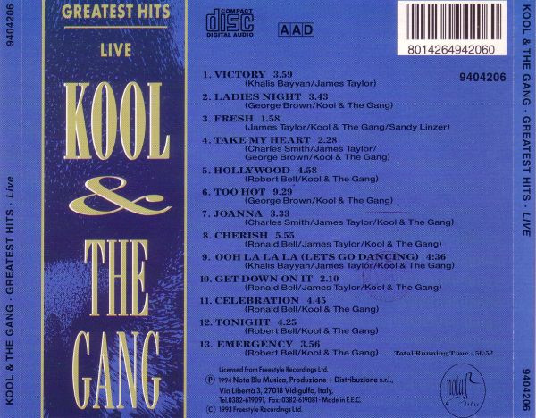 Kool And The Gang – Kool And The Gang (1997, CD) - Discogs