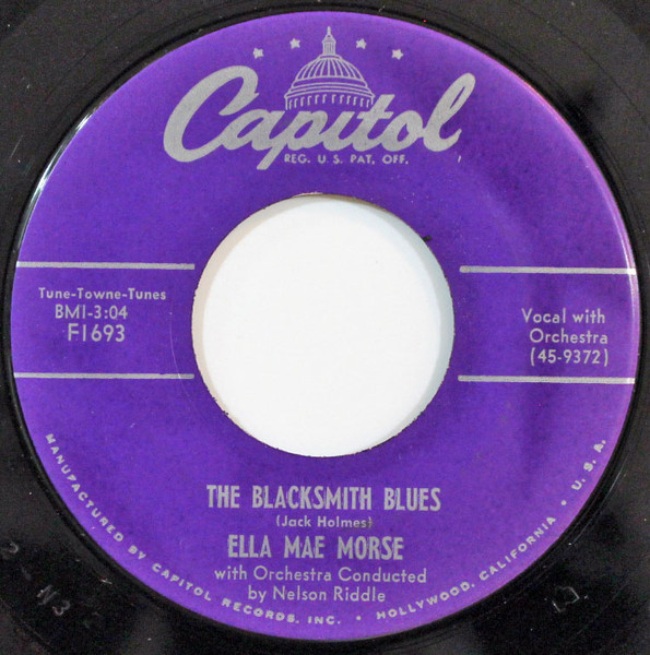 Ella Mae Morse - Cow Cow Boogie / The Blacksmith Blues | Releases