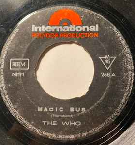 The Who – Magic Bus / Bucket ''T'' (Vinyl) - Discogs