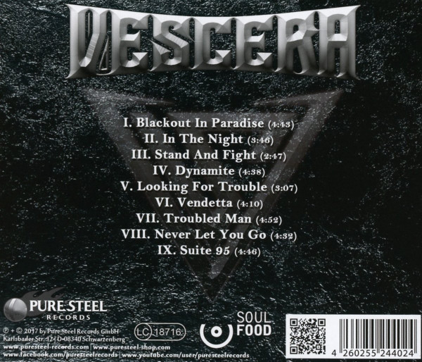 baixar álbum Vescera - Beyond The Fight