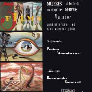 Musique des films de Pedro Almodovar / Pedro Almodovar, real. Bernardo Bonezzi | Almodovar, Pedro (1949-....). Réalisateur