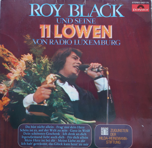 Roy Black – Und Seine 11 Löwen Von Radio Luxemburg (1973, Vinyl) - Discogs