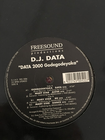 Album herunterladen DJ Data - Data 2000 Godegodeyaka