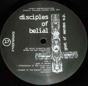 Disciples Of Belial - Goat Of Mendes E.P.