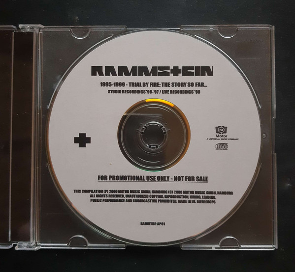 Rammstein – 1995-1999 - Trial By Fire: The Story So Far (2000, CD) -  Discogs
