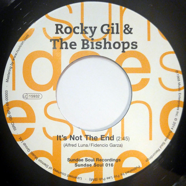 télécharger l'album Rocky Gil & The Bishops - Soul Party Its Not The End