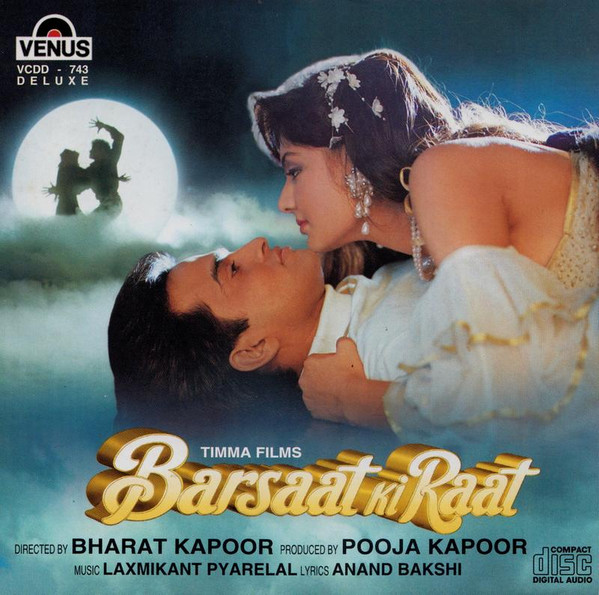 Barsath Sex - Laxmikant Pyarelal, Anand Bakshi â€“ Barsaat Ki Raat (1998, CD) - Discogs