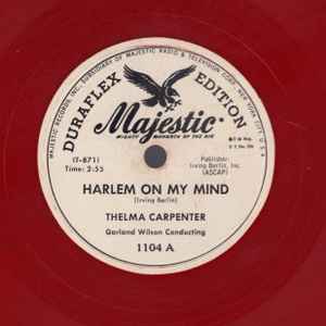 Thelma Carpenter - Harlem On My Mind / Joshua Fit De Battle Of Jericho album cover