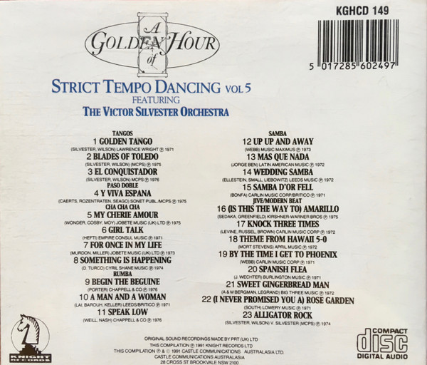 baixar álbum The Victor Silvester Orchestra - Strictly Tempo Dancing Vol 5