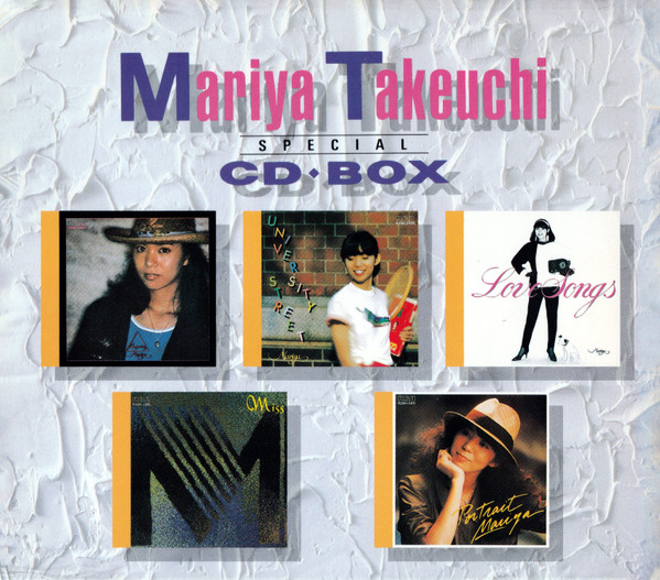 Mariya Takeuchi u003d 竹内まりや – 全アルバム集 (Special Tape Box) (1987